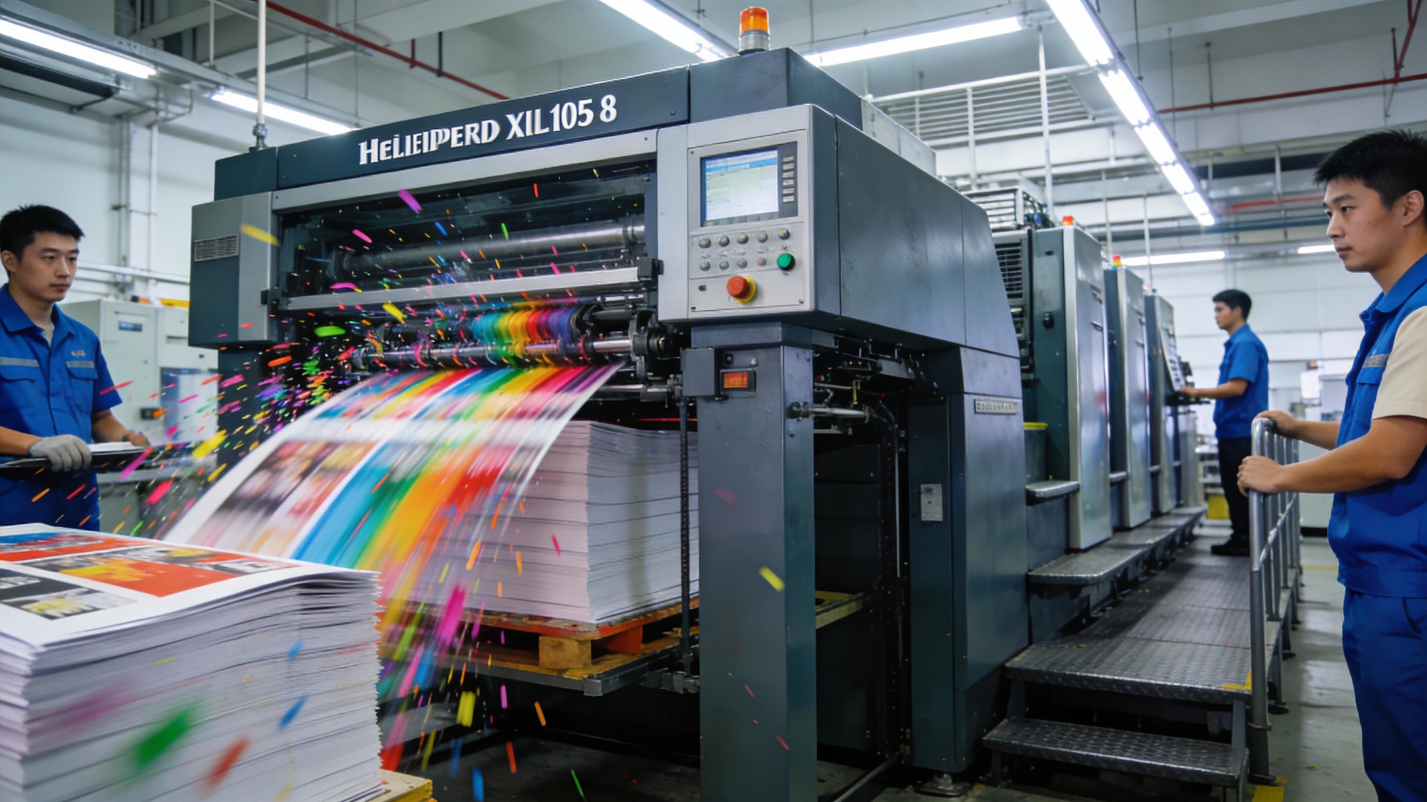 海德堡XL106-8色机背后的印刷革命：基因印刷的硬核科技实力