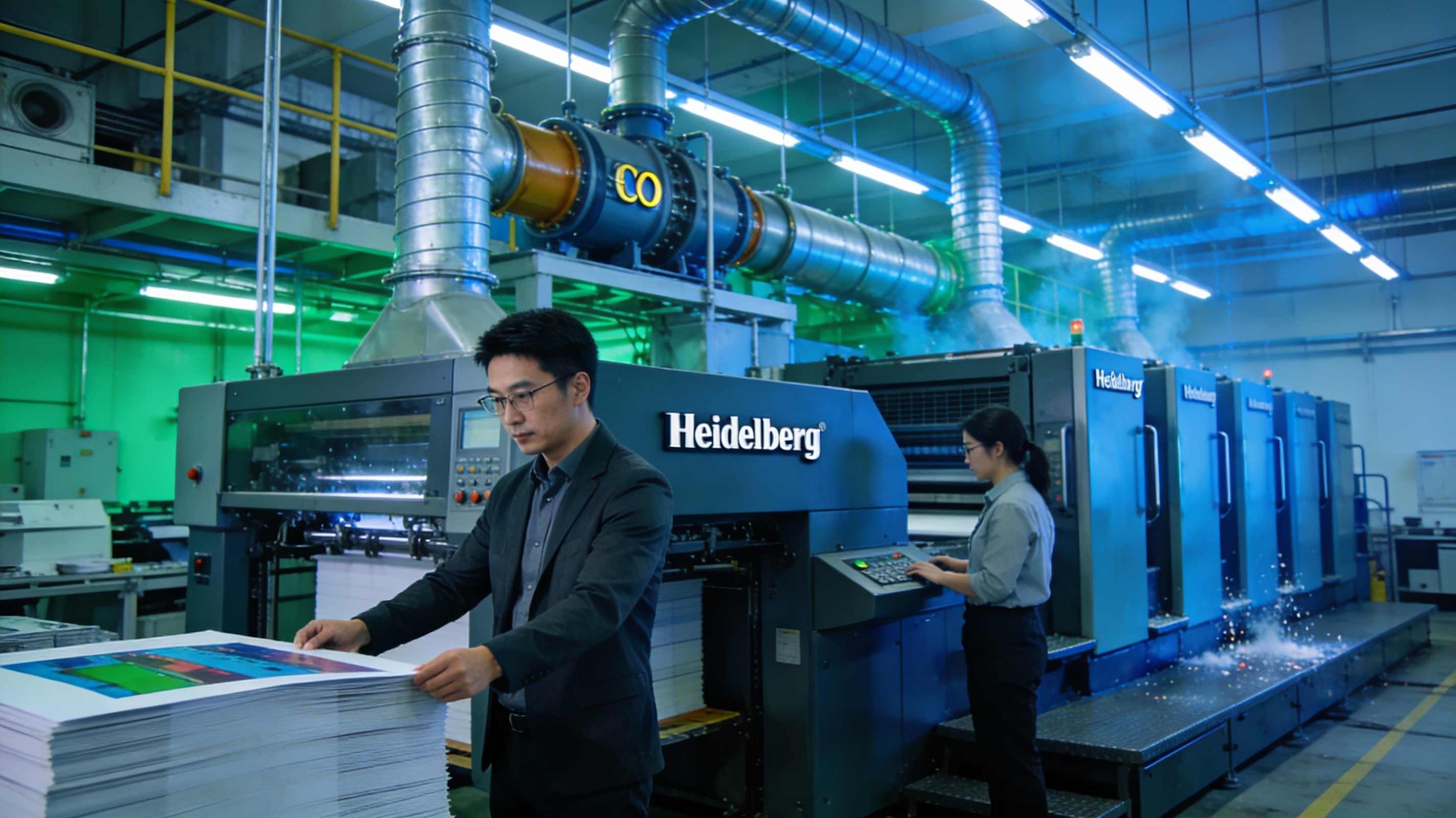 RCO蓄热式催化燃烧：基因印刷的环保黑科技，引领绿色印刷新纪元