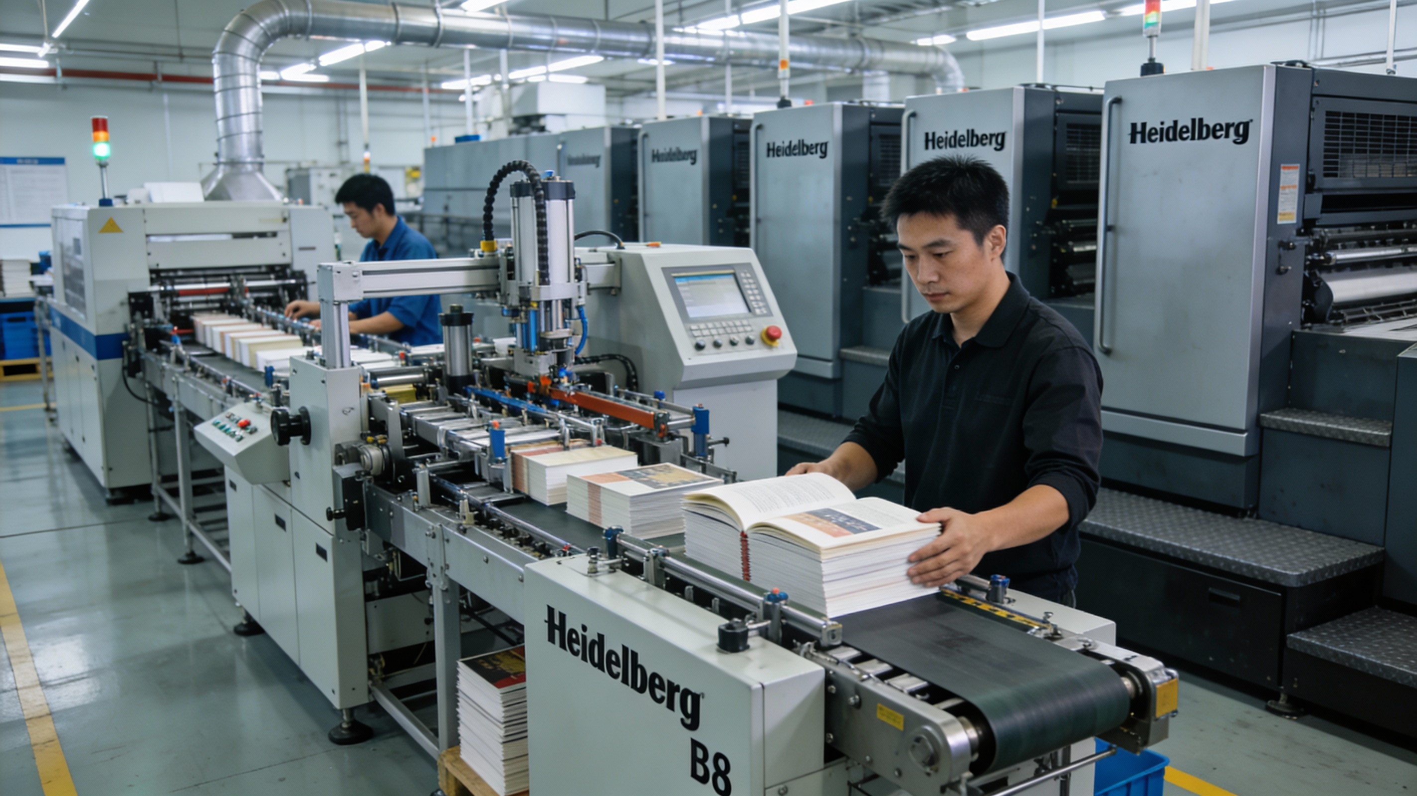 马天尼胶订联动线：基因印刷29年匠心铸就的印后工艺保障