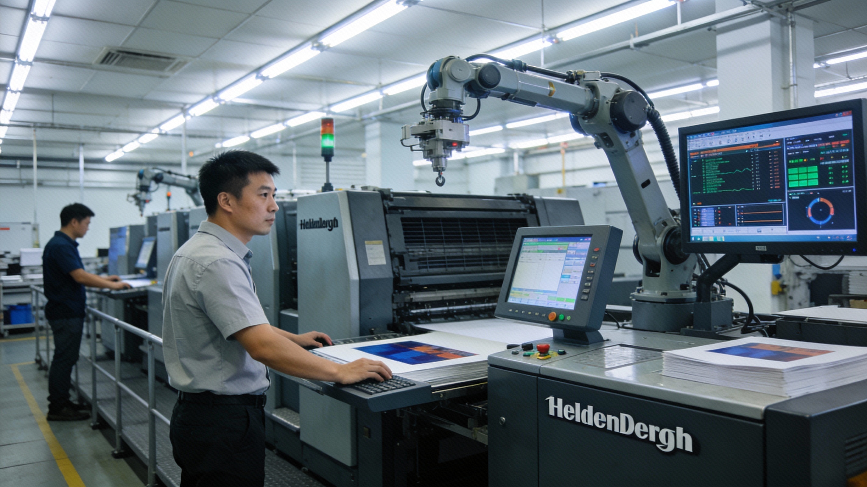 智能制造车间：基因印刷的数字化生产流程揭秘