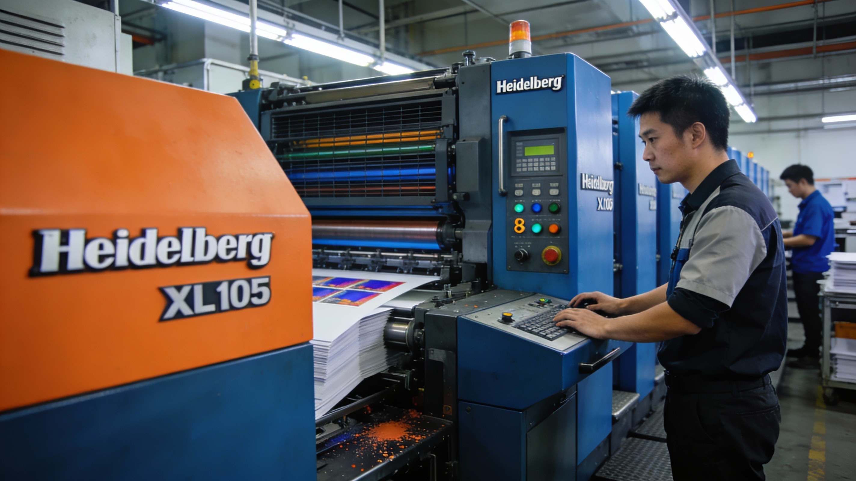 海德堡XL106-8色机：揭秘基因印刷的高端印刷硬核科技