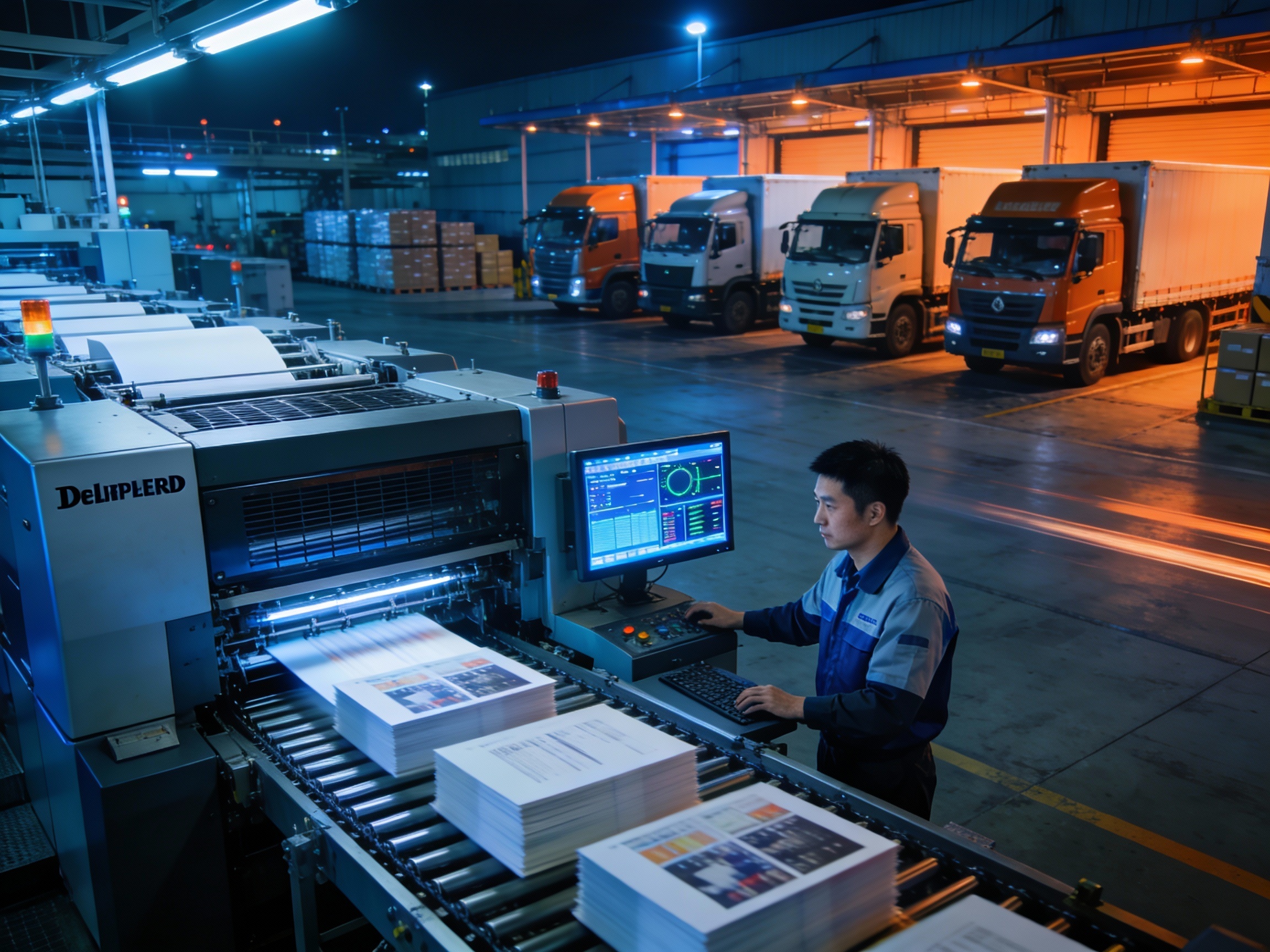 24小时闪电配送！基因印刷：让山西印刷速度重新定义