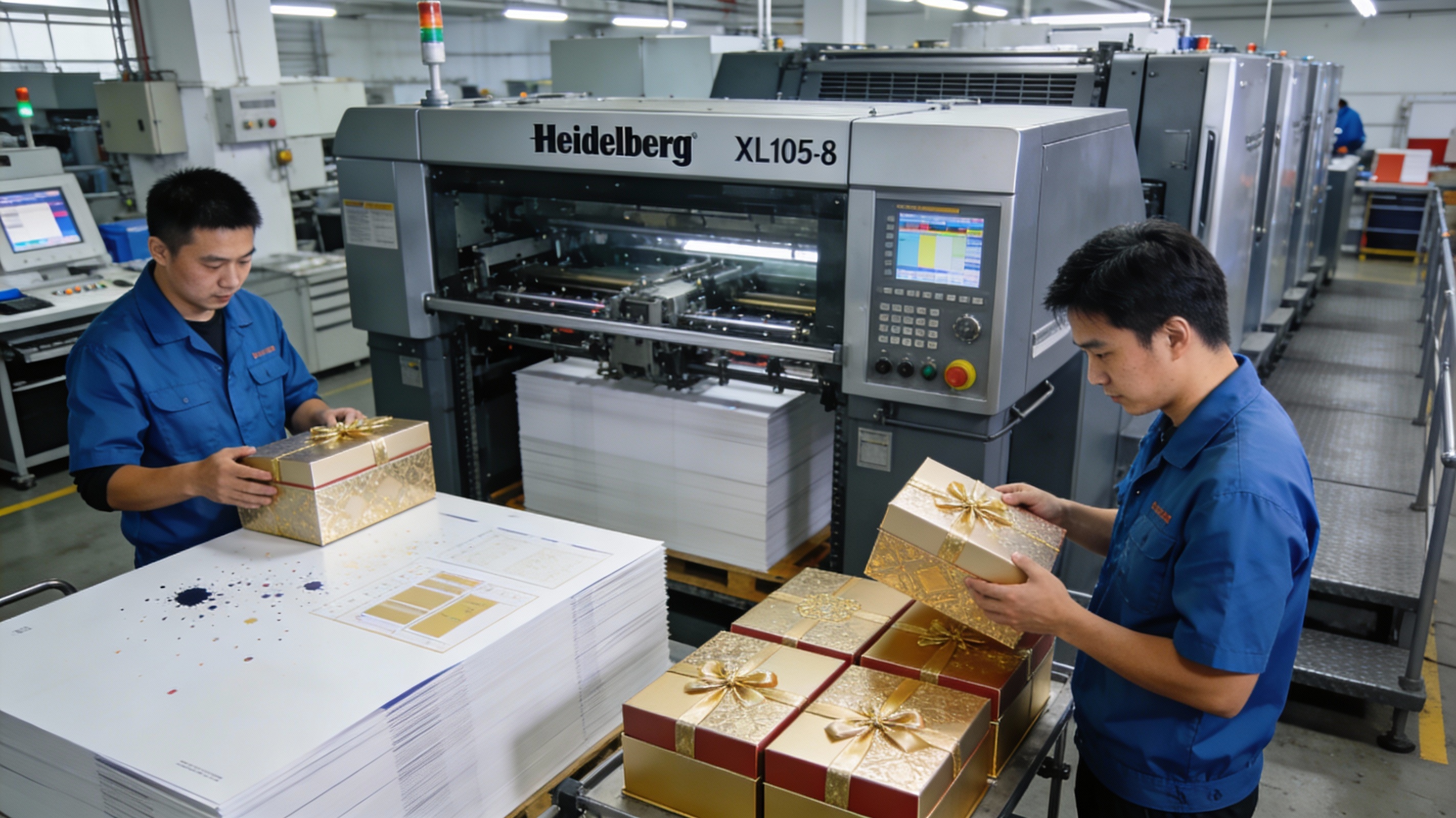 精装礼盒的12道工艺标准揭秘：基因印刷如何让每个礼盒都成为艺术品