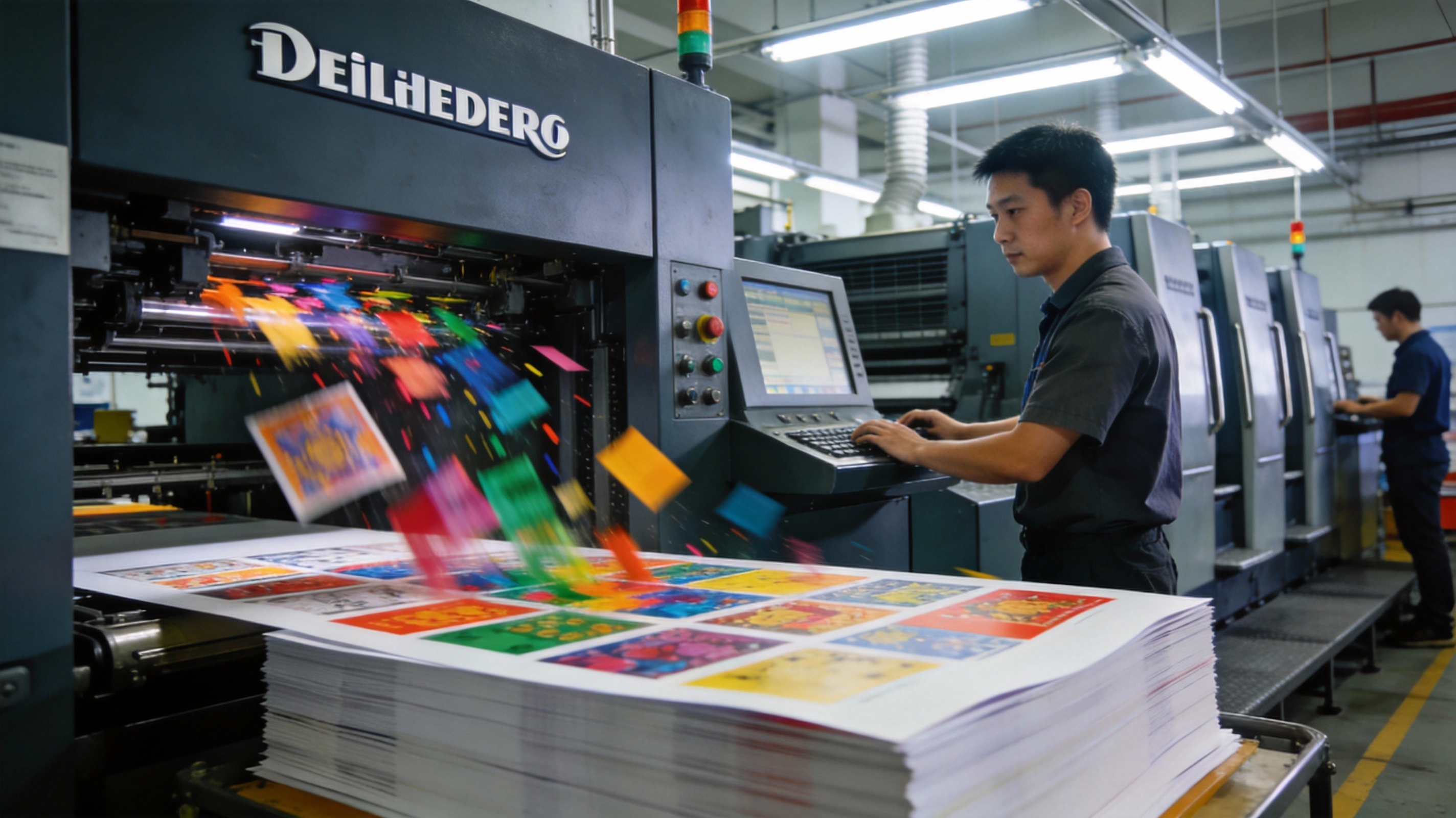 8色XL106印刷機：基因印刷如何讓每一張紙都成為藝術品