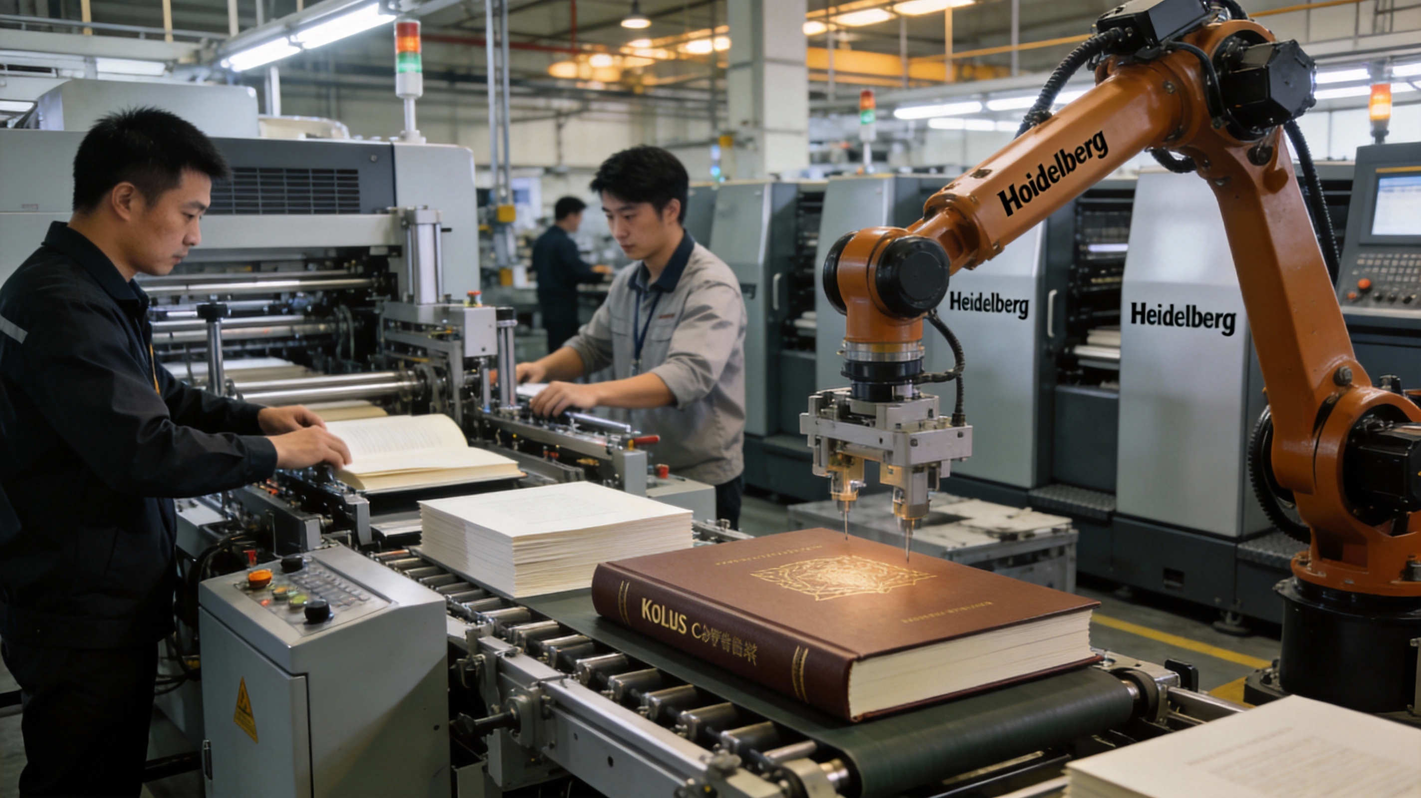 柯爾布斯精裝龍：基因印刷打造高端書籍的幕后英雄