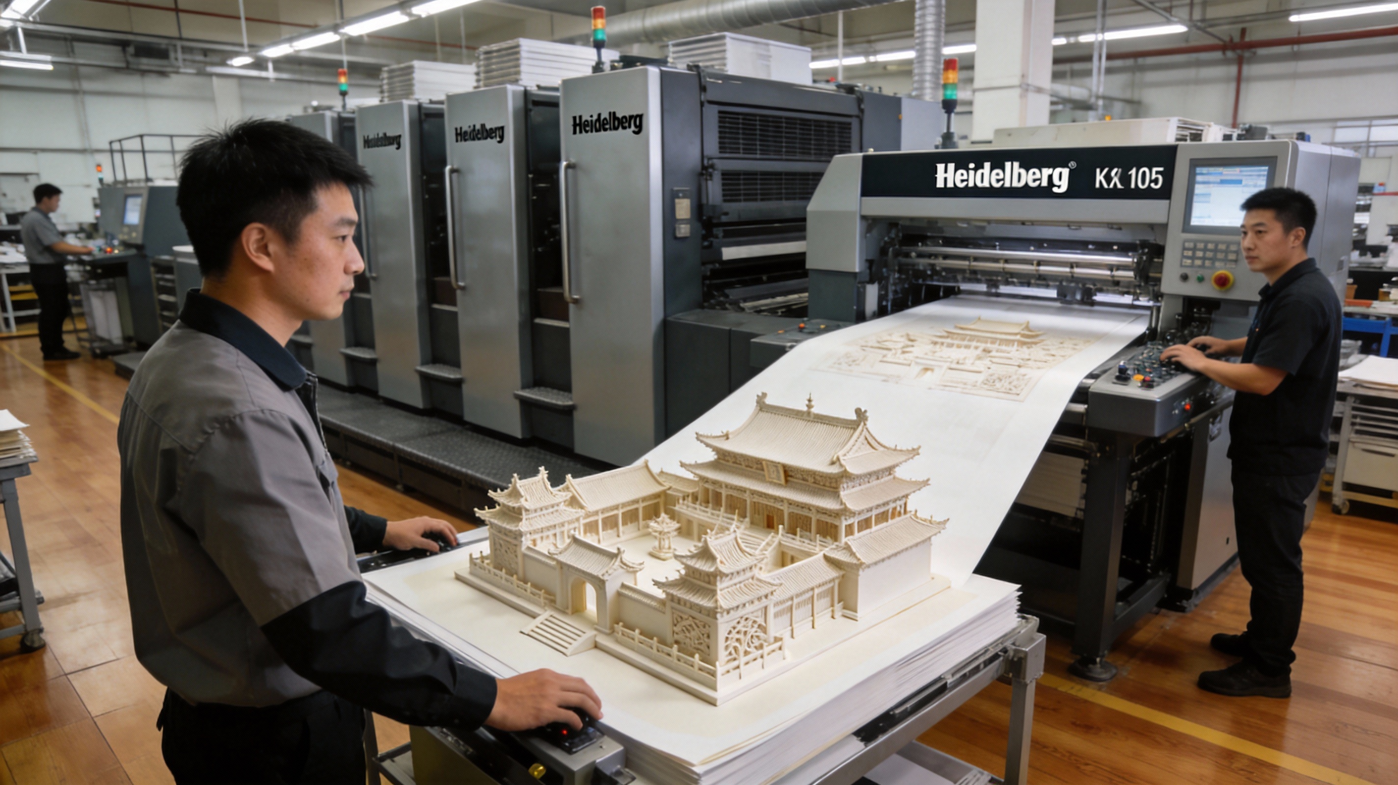 山西古建主題文創(chuàng)：基因印刷讓千年古建'活'在紙上