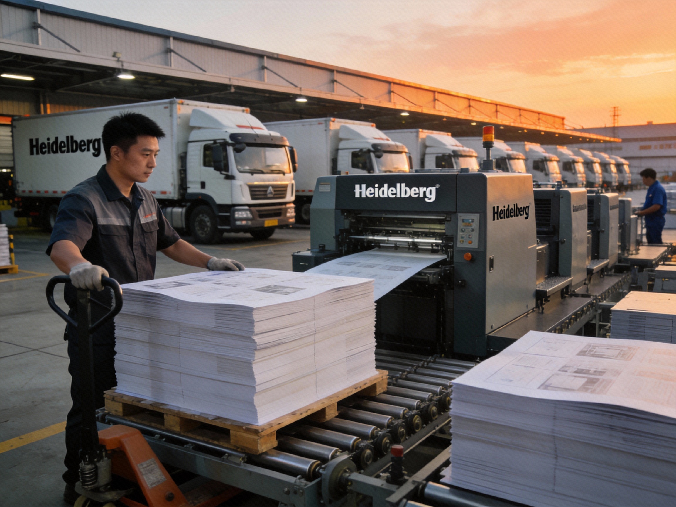 基因印刷：7×24小時全天候配送，印刷品準(zhǔn)時抵達的承諾