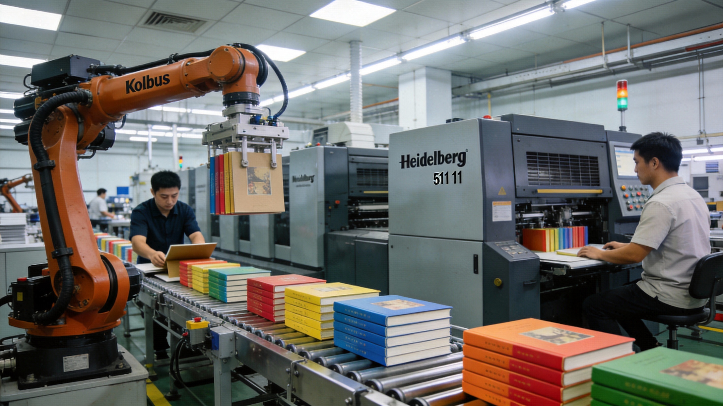 月產(chǎn)50萬冊的秘密：基因印刷柯爾布斯511精裝龍的生產(chǎn)力革命