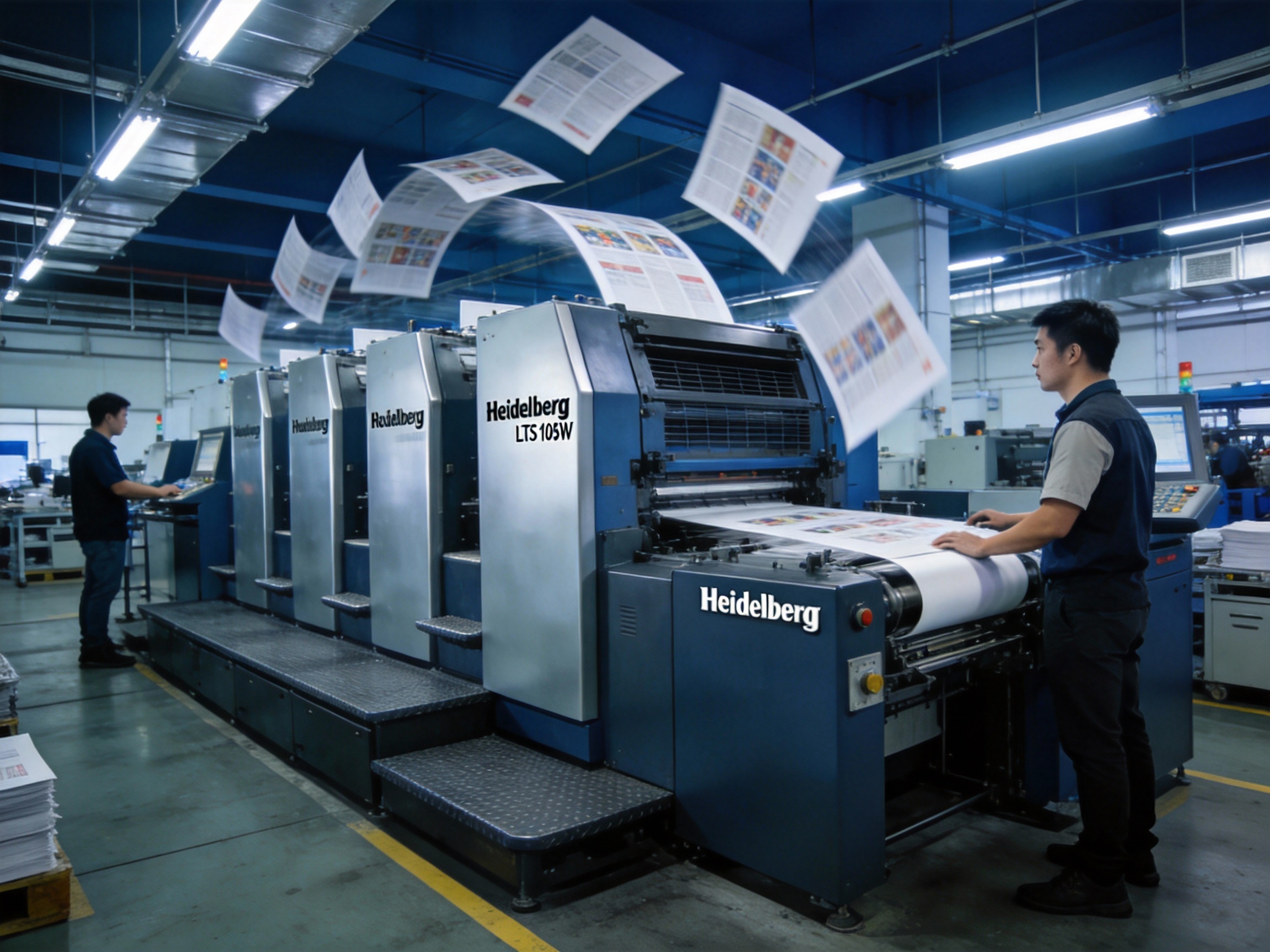 羅塔LTS104W：雙面印刷如何實現(xiàn)13000張/小時的高效奇跡