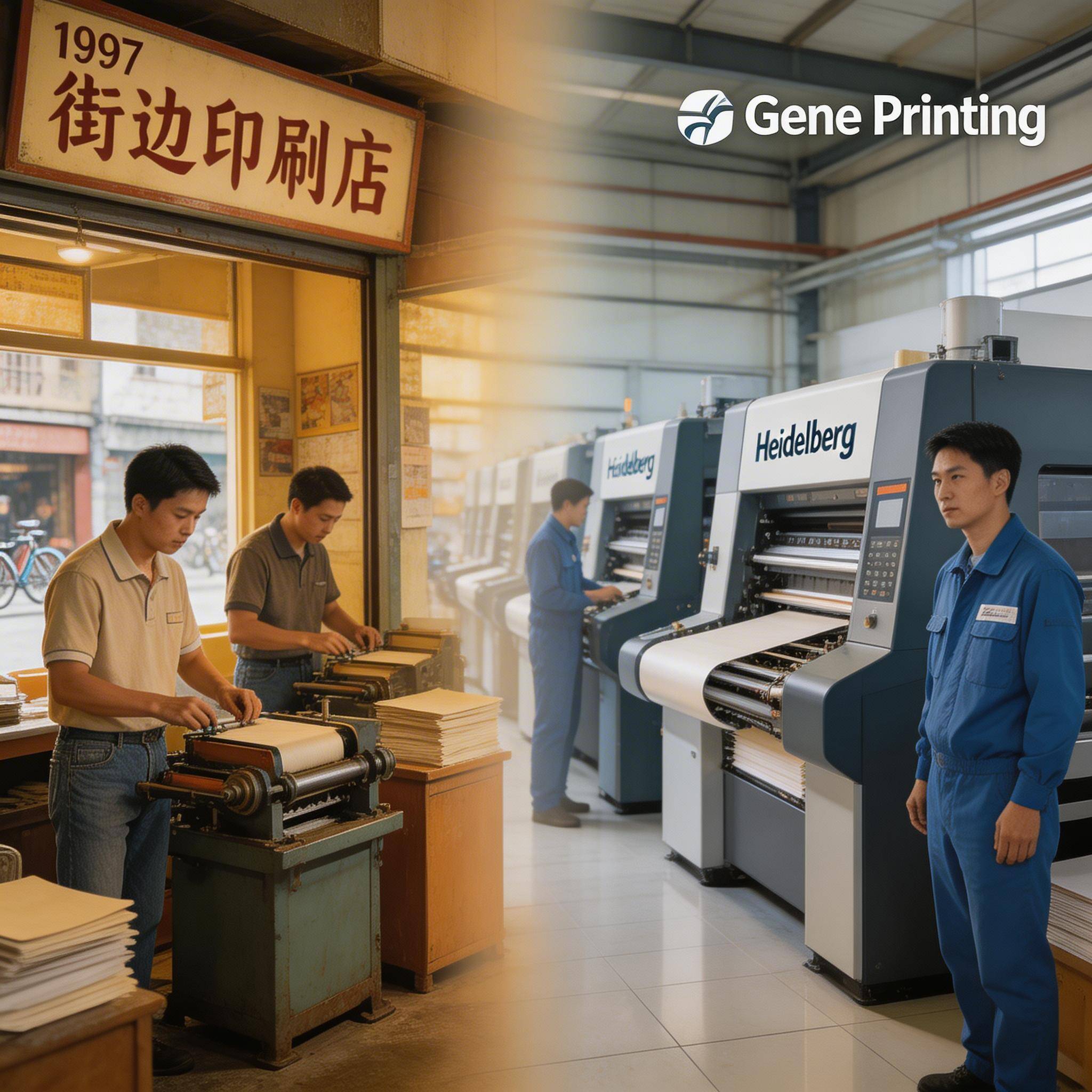 29年匠心沉淀!基因印刷从街边打印店成长为晋兴板挂牌印刷标杆