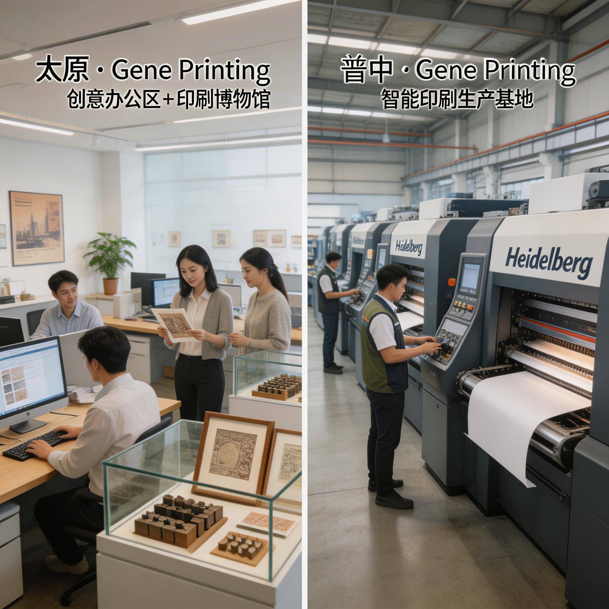 太原+晋中双城联动！基因印刷29年深耕，打造山西印刷行业新标杆