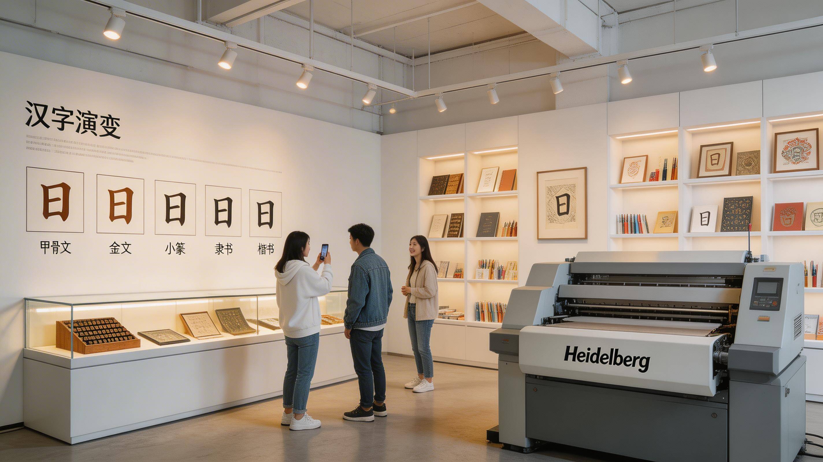 太原新晋文化地标！打卡基因印刷总部：大美汉字走廊+文创商店+印刷博物馆一站式体验